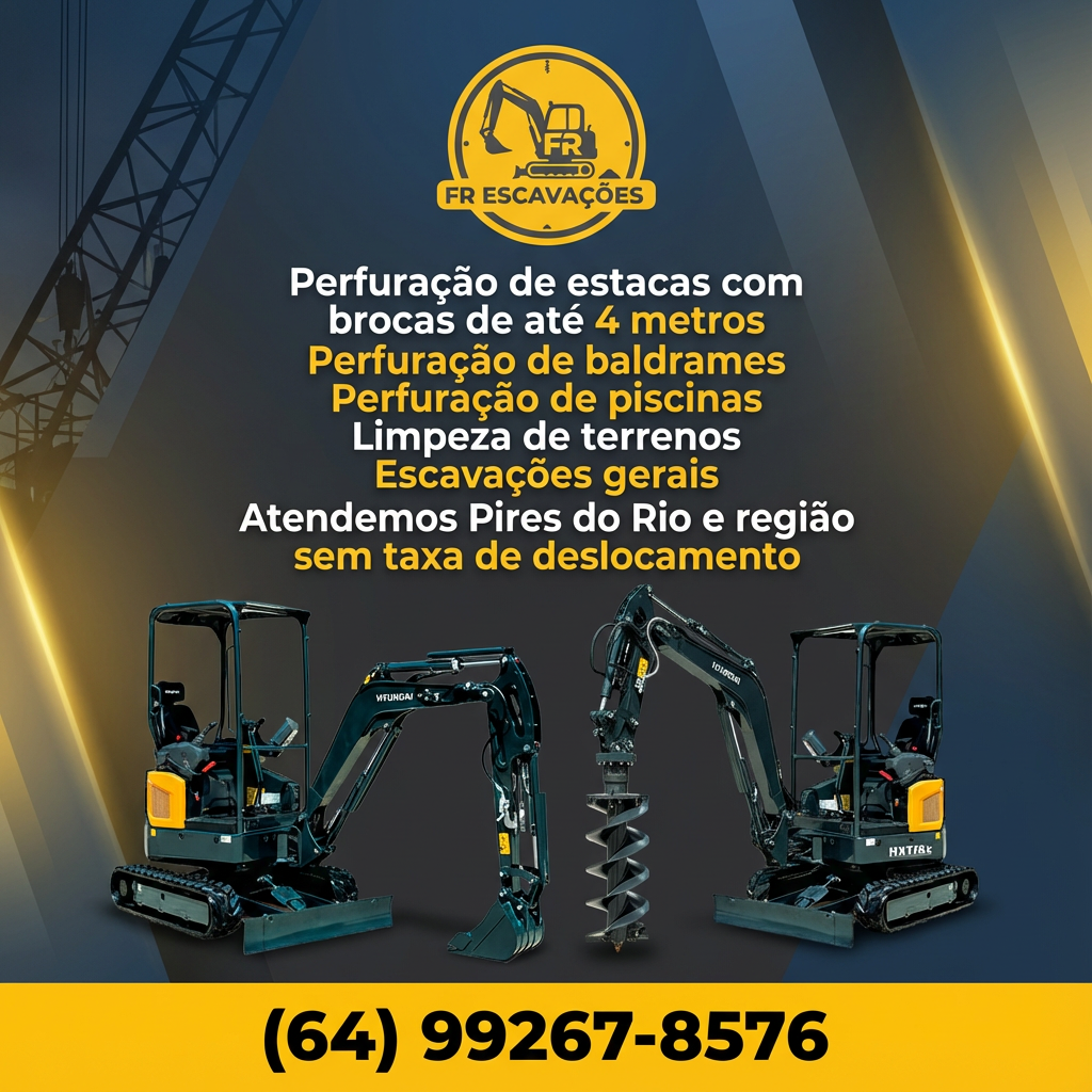 Mini Escavadeira Hyundai